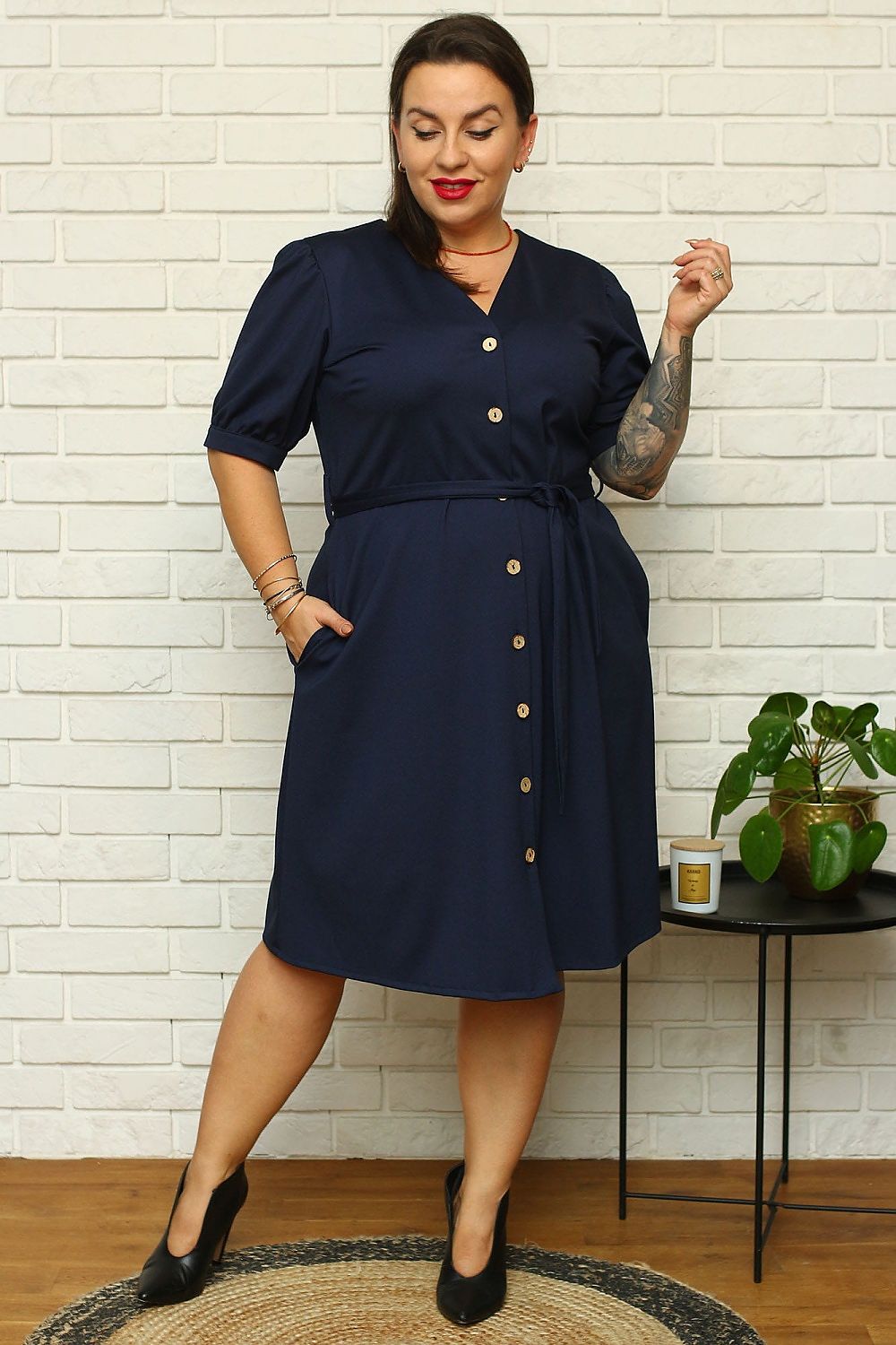 Plus-Size Kleider Model 169677 Karko