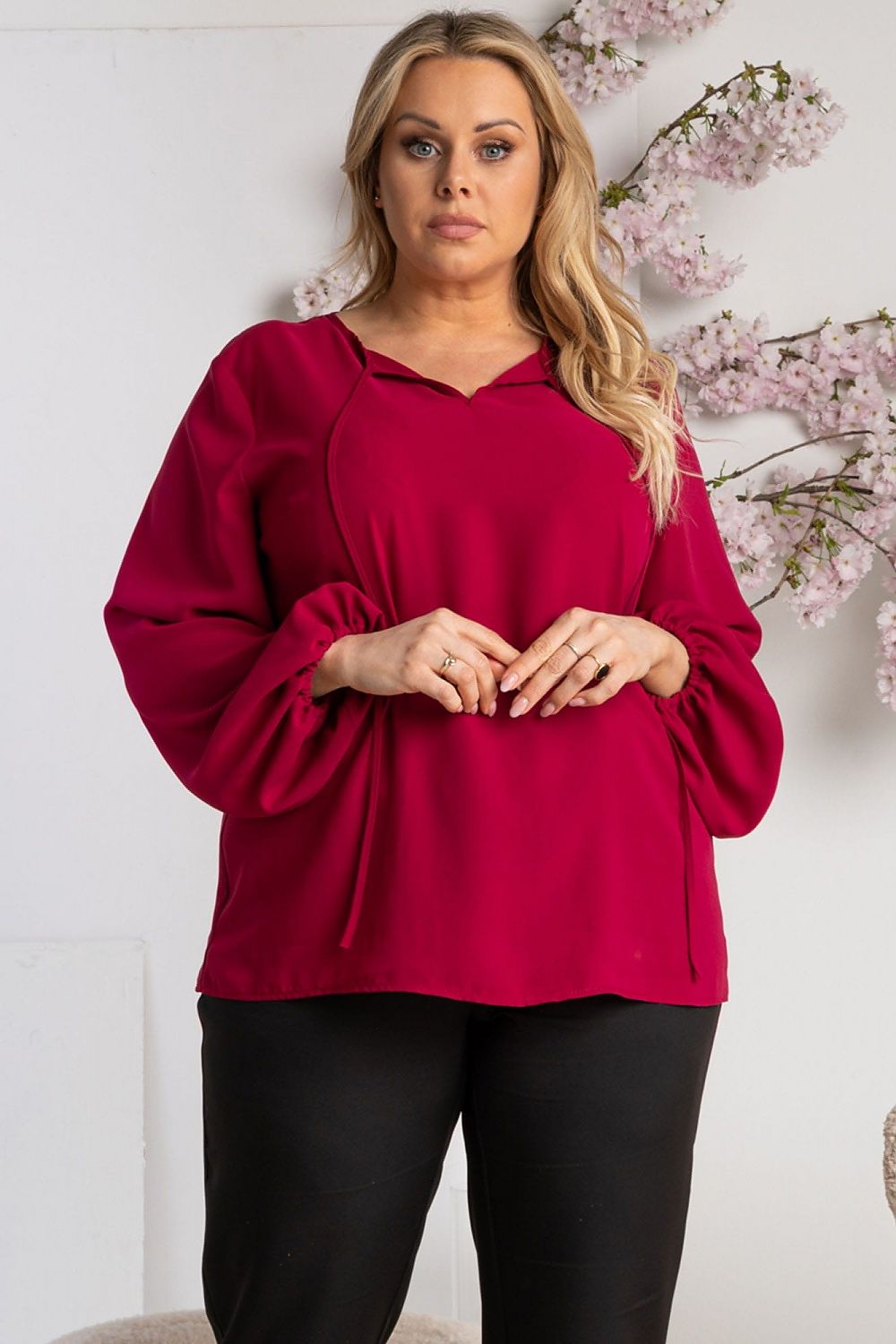 Plus-Size Bluse Model 169689 Karko