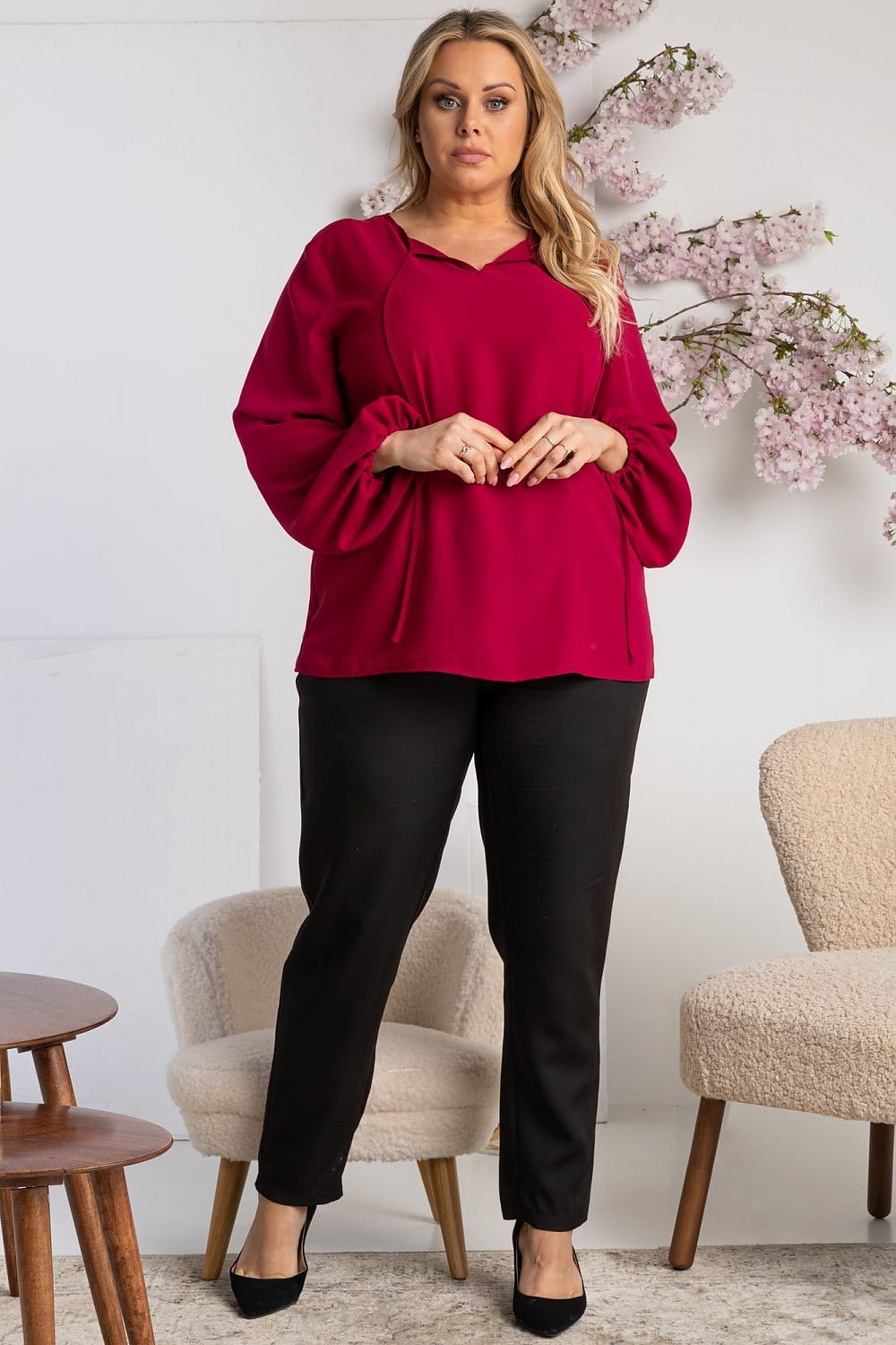 Plus-Size Bluse Model 169689 Karko