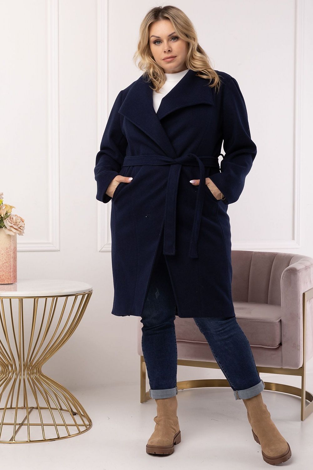 Mantel plus size Model 171495 Karko