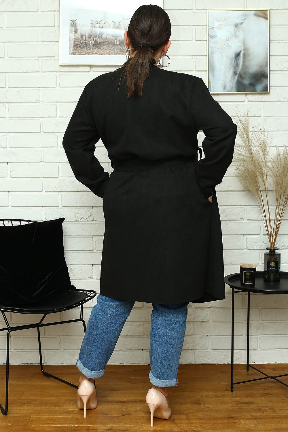 Mantel plus size Model 172432 Karko