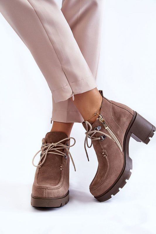 Stiefeletten mit Absatz Model 173781 Step in style