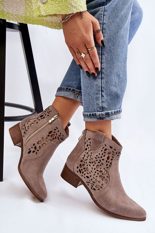 Stiefeletten mit Absatz Model 175551 Step in style