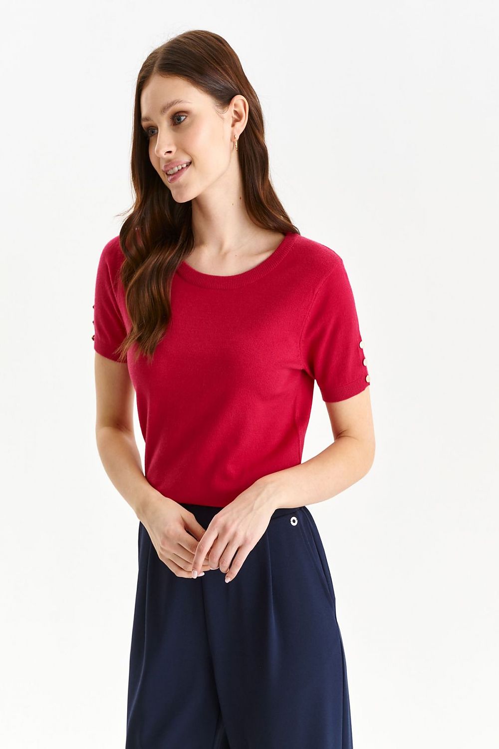 Kurzarm Pullover Model 175914 Top Secret