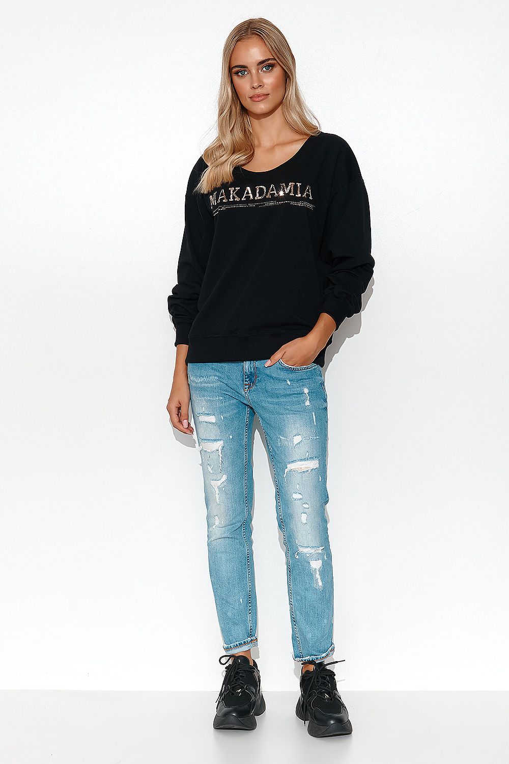 Sweater Model 176187 Makadamia