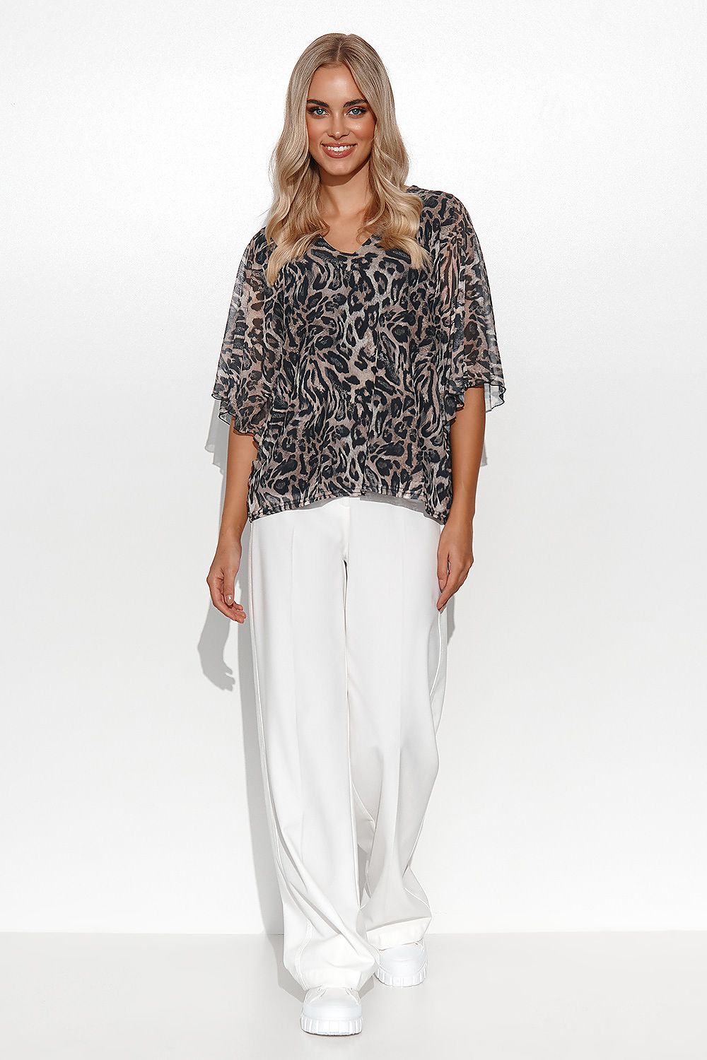 Bluse Model 176192 Makadamia