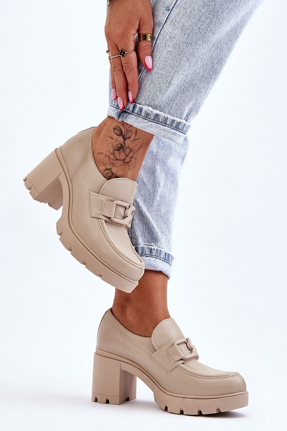 Schuhe mit Absatz Model 176406 Step in style