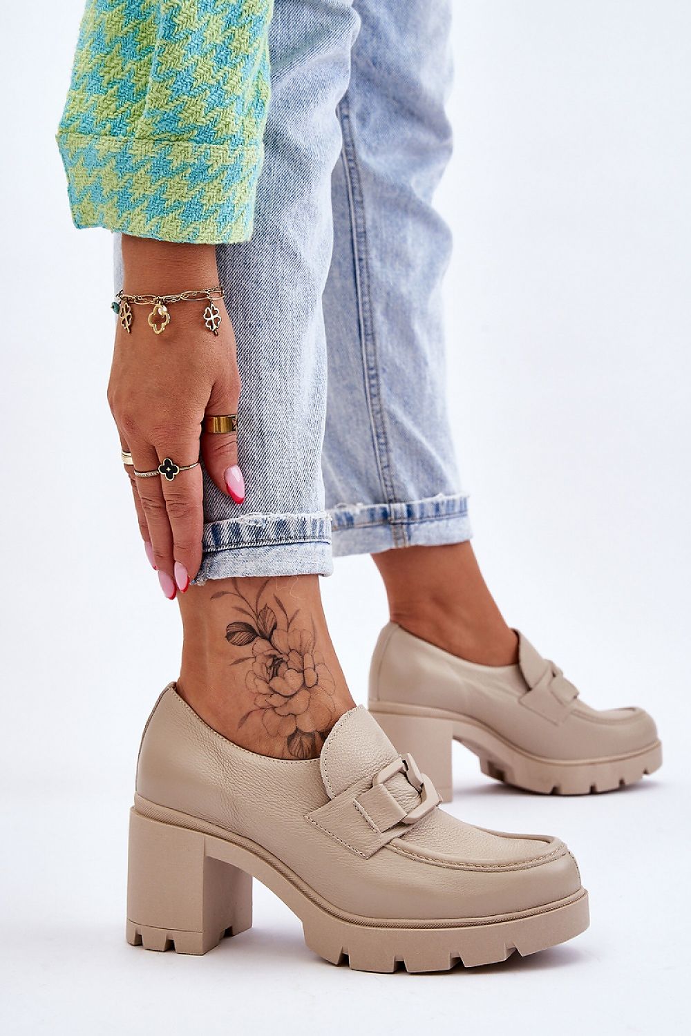 Schuhe mit Absatz Model 176406 Step in style
