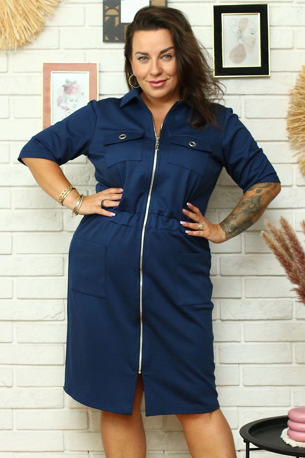 Plus-Size Kleider Model 176826 Karko