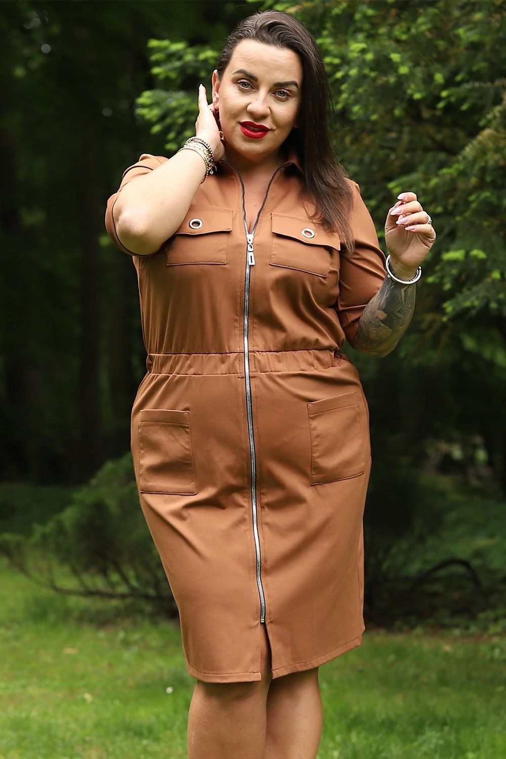 Plus-Size Kleider Model 176828 Karko