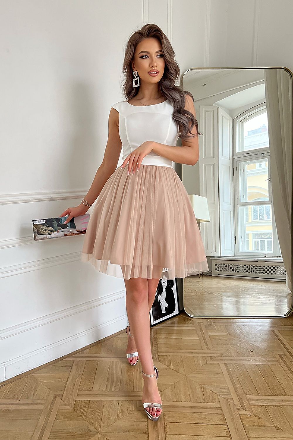 Abendkleid Model 177806 Bicotone
