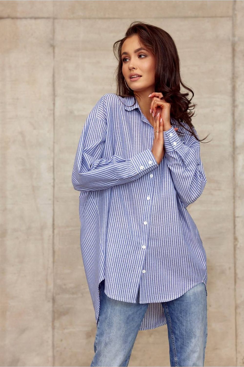 Langarm Hemd Model 178718 Roco Fashion