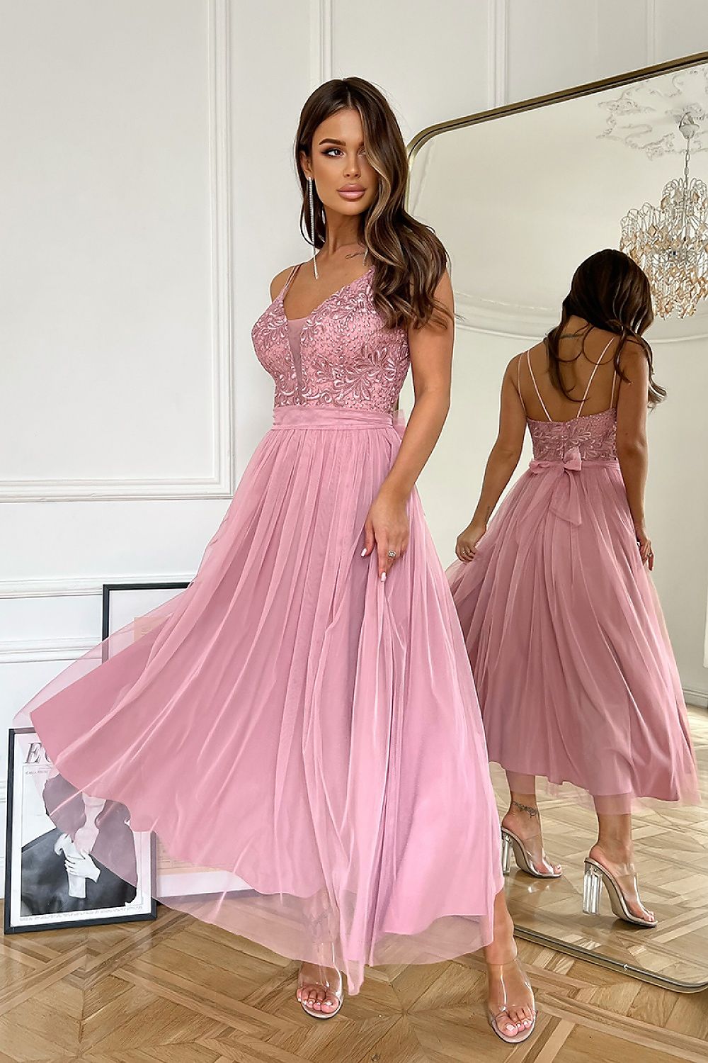 Abendkleid Model 180781 Bicotone