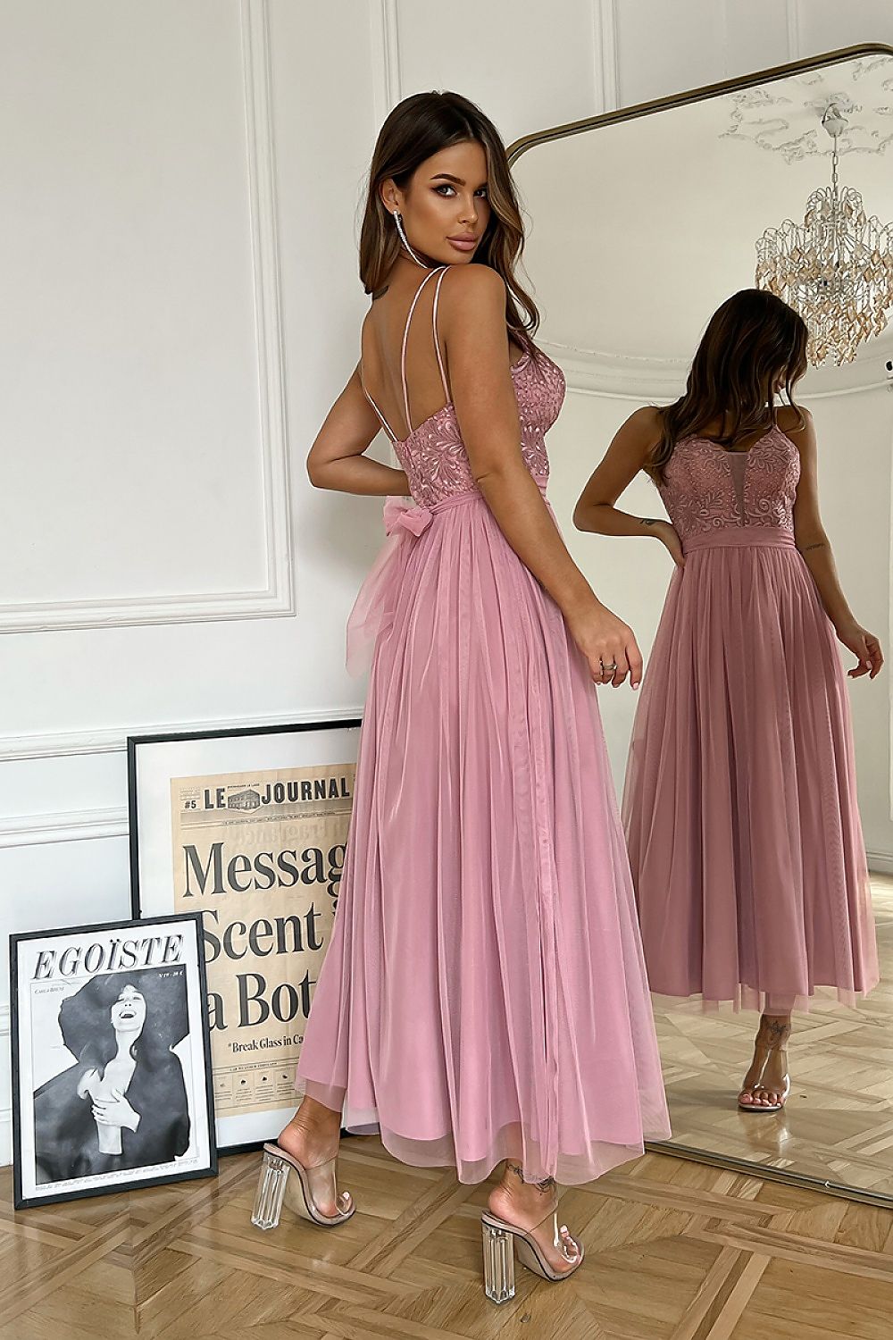 Abendkleid Model 180781 Bicotone