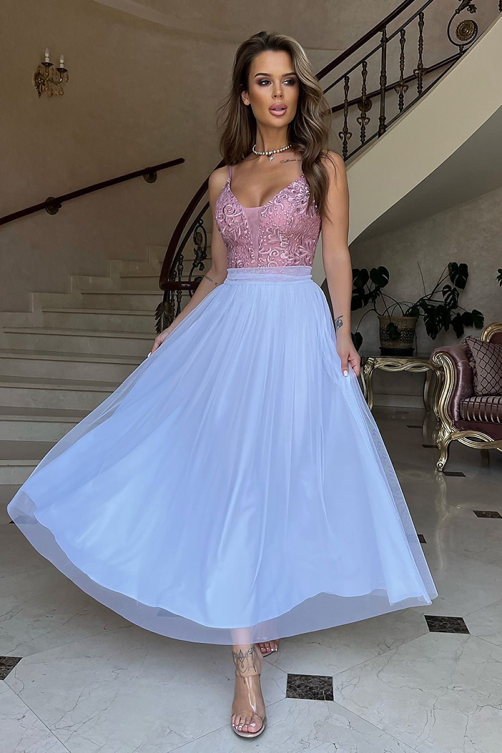 Abendkleid Model 182361 Bicotone