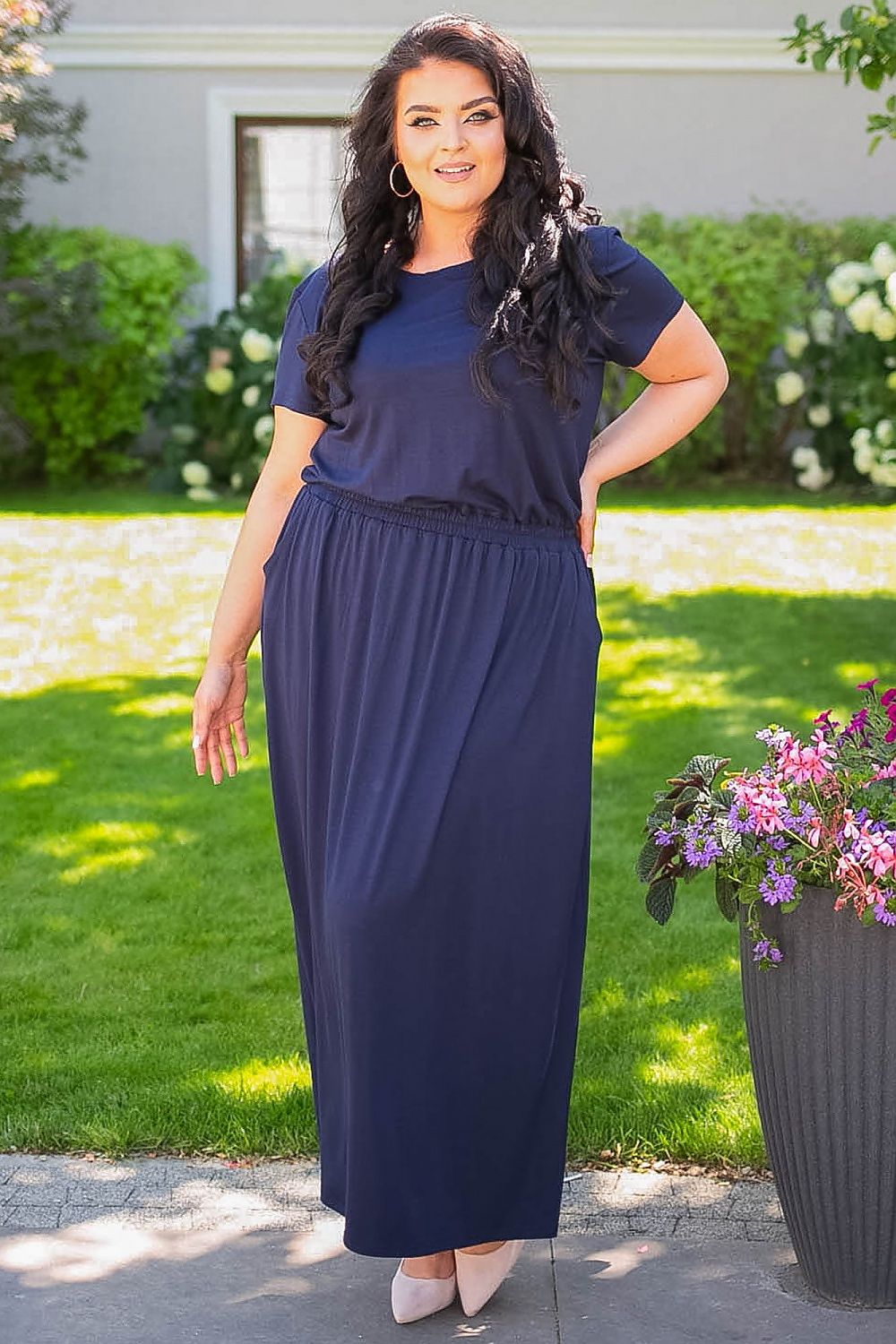 Plus-Size Kleider Model 183390 Karko