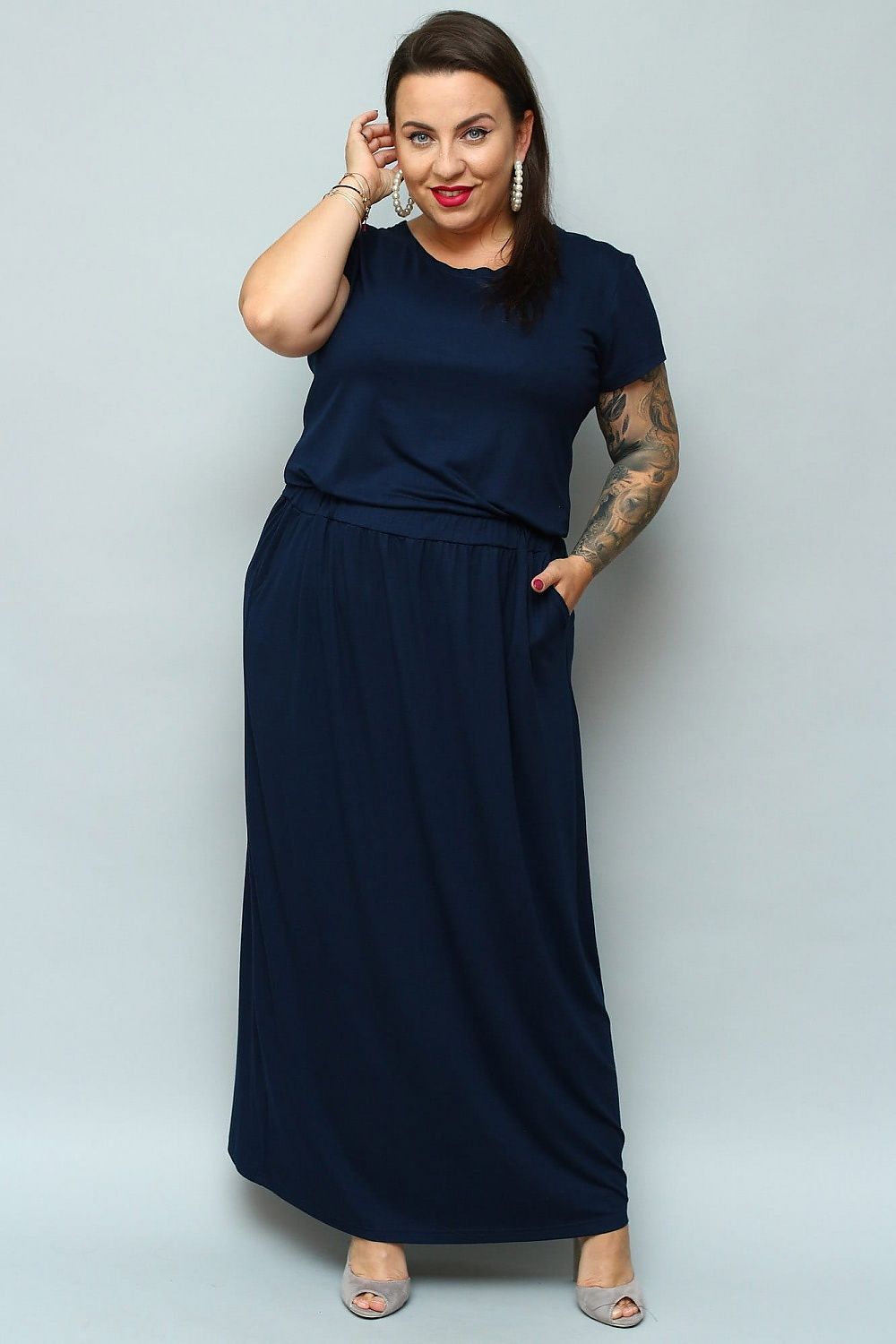 Plus-Size Kleider Model 183390 Karko