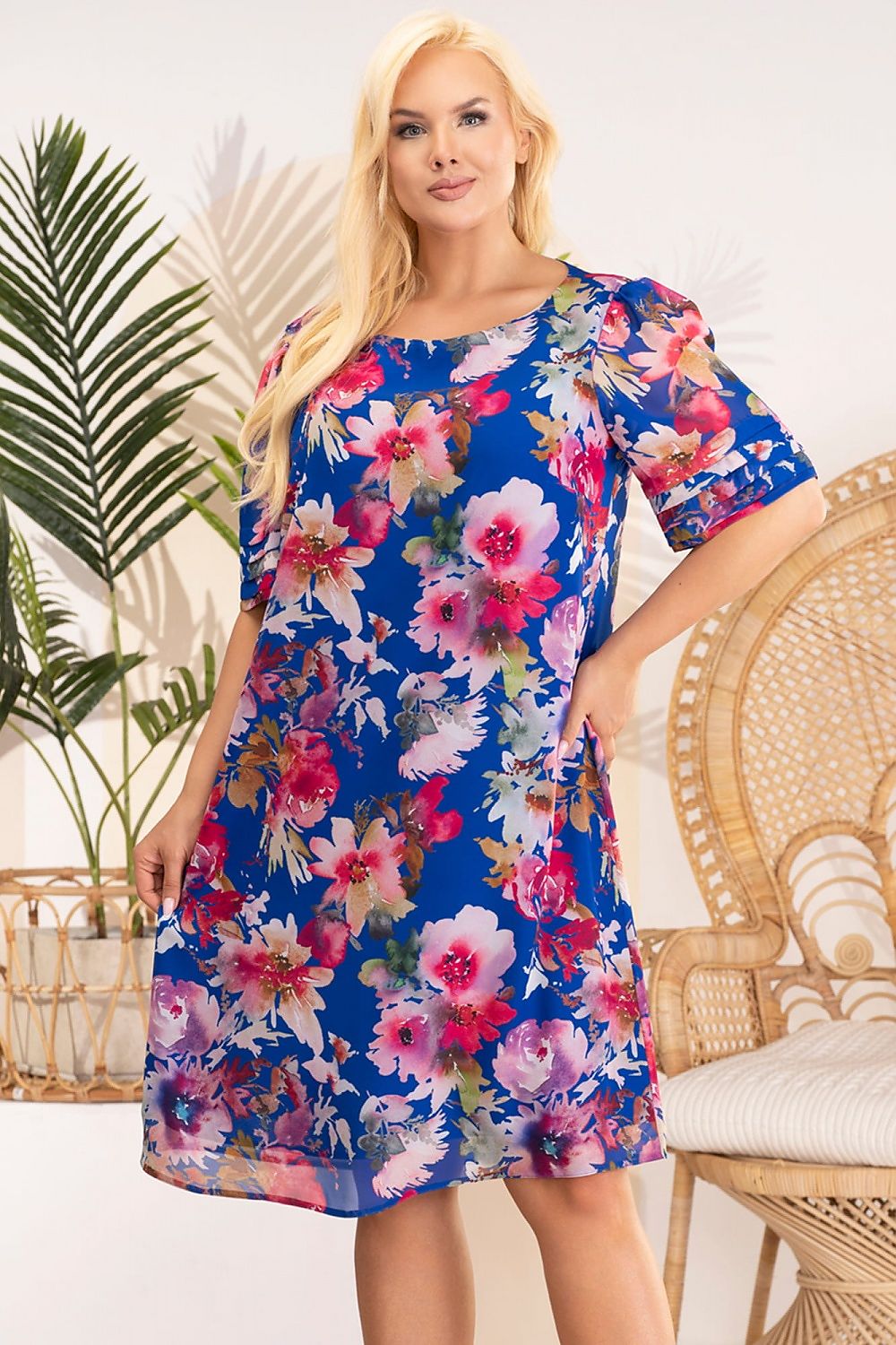 Plus-Size Kleider Model 183392 Karko