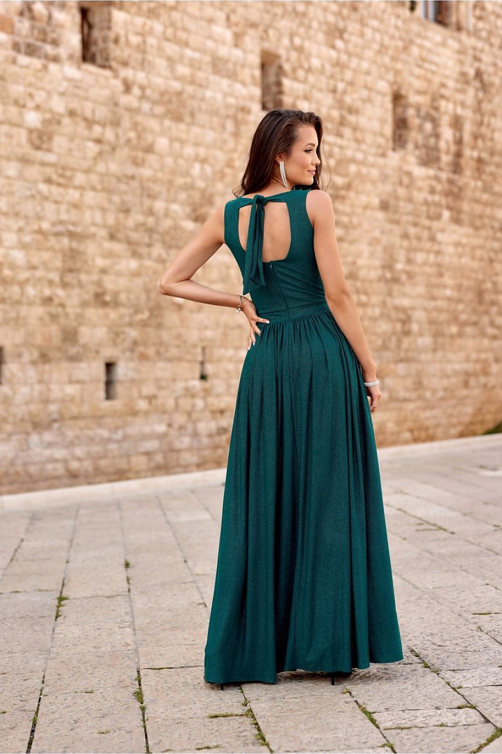 Langes Kleid Model 183762 Roco Fashion