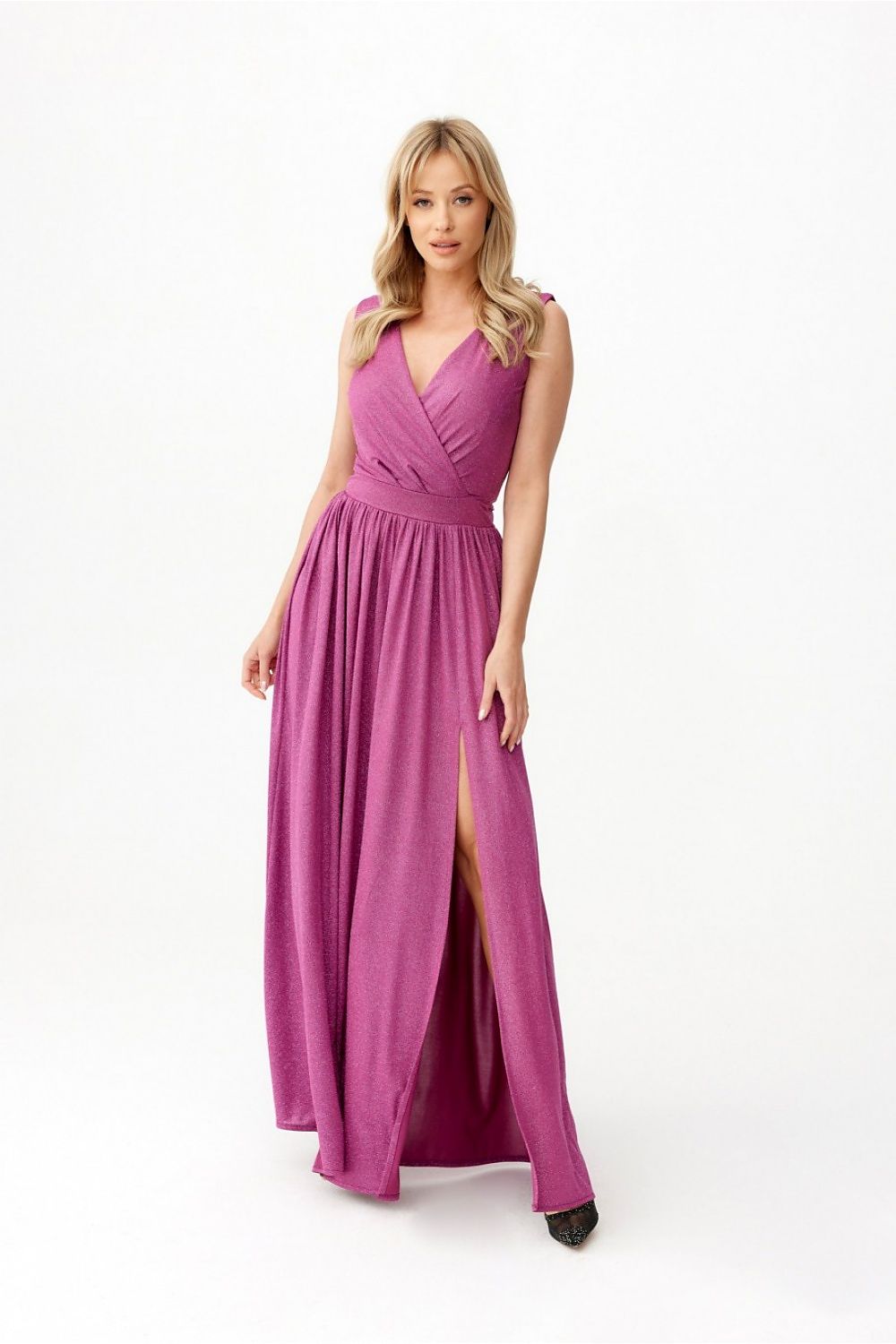 Langes Kleid Model 183767 Roco Fashion