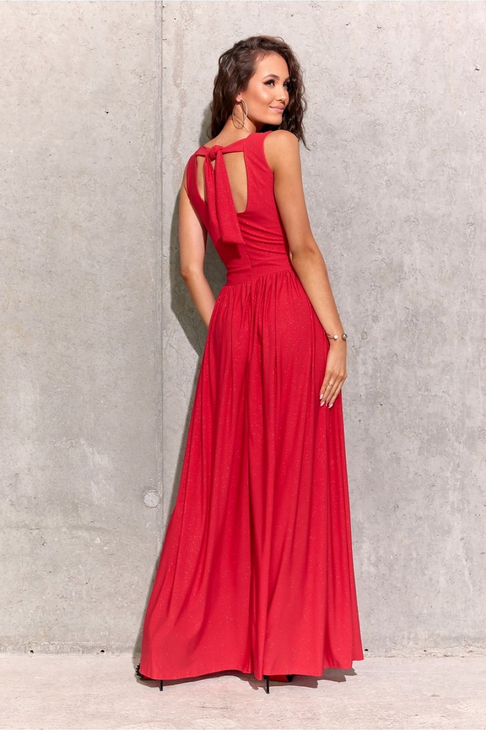 Langes Kleid Model 183769 Roco Fashion