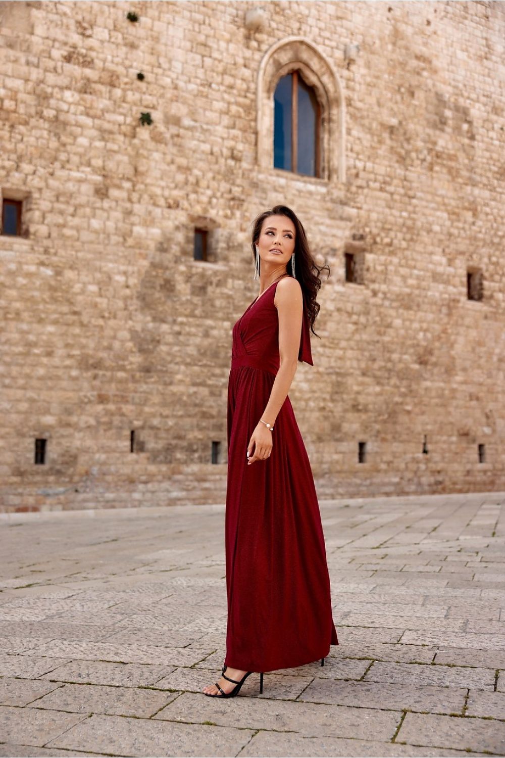Langes Kleid Model 183772 Roco Fashion