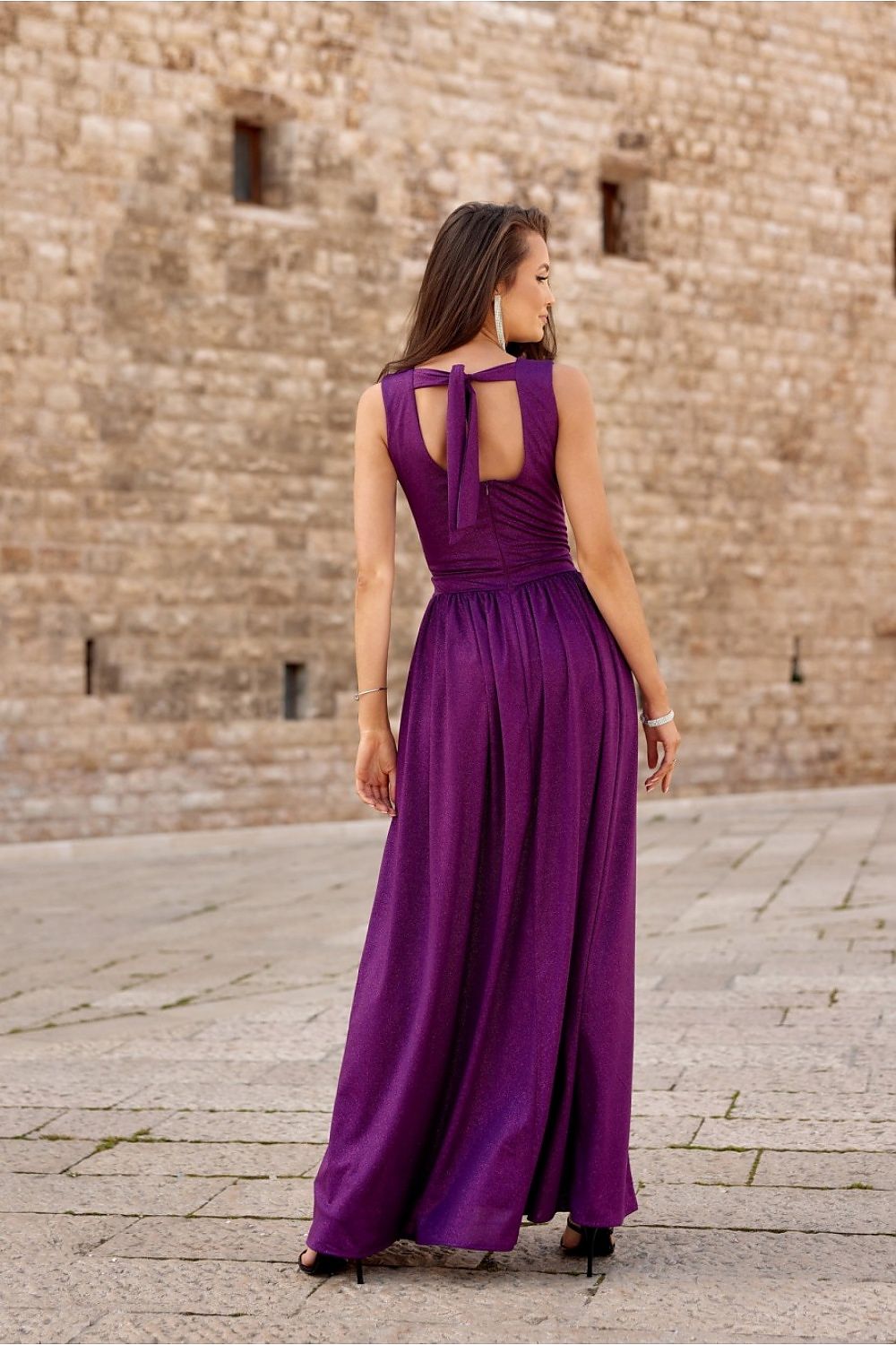 Langes Kleid Model 183773 Roco Fashion