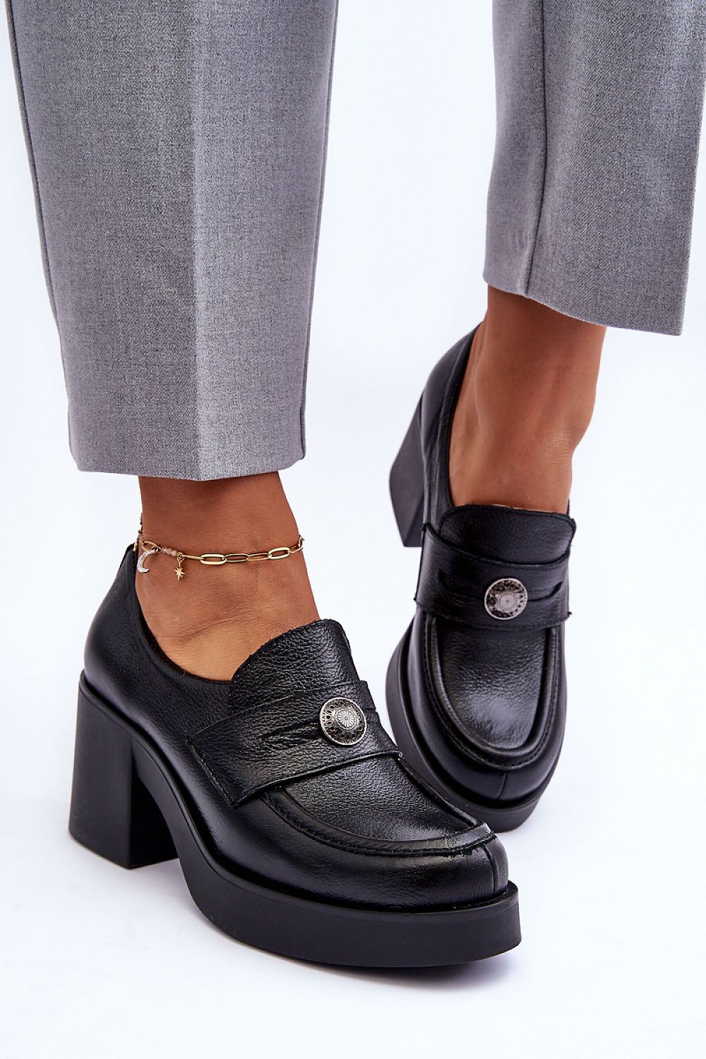 Schuhe mit Absatz Model 183947 Step in style