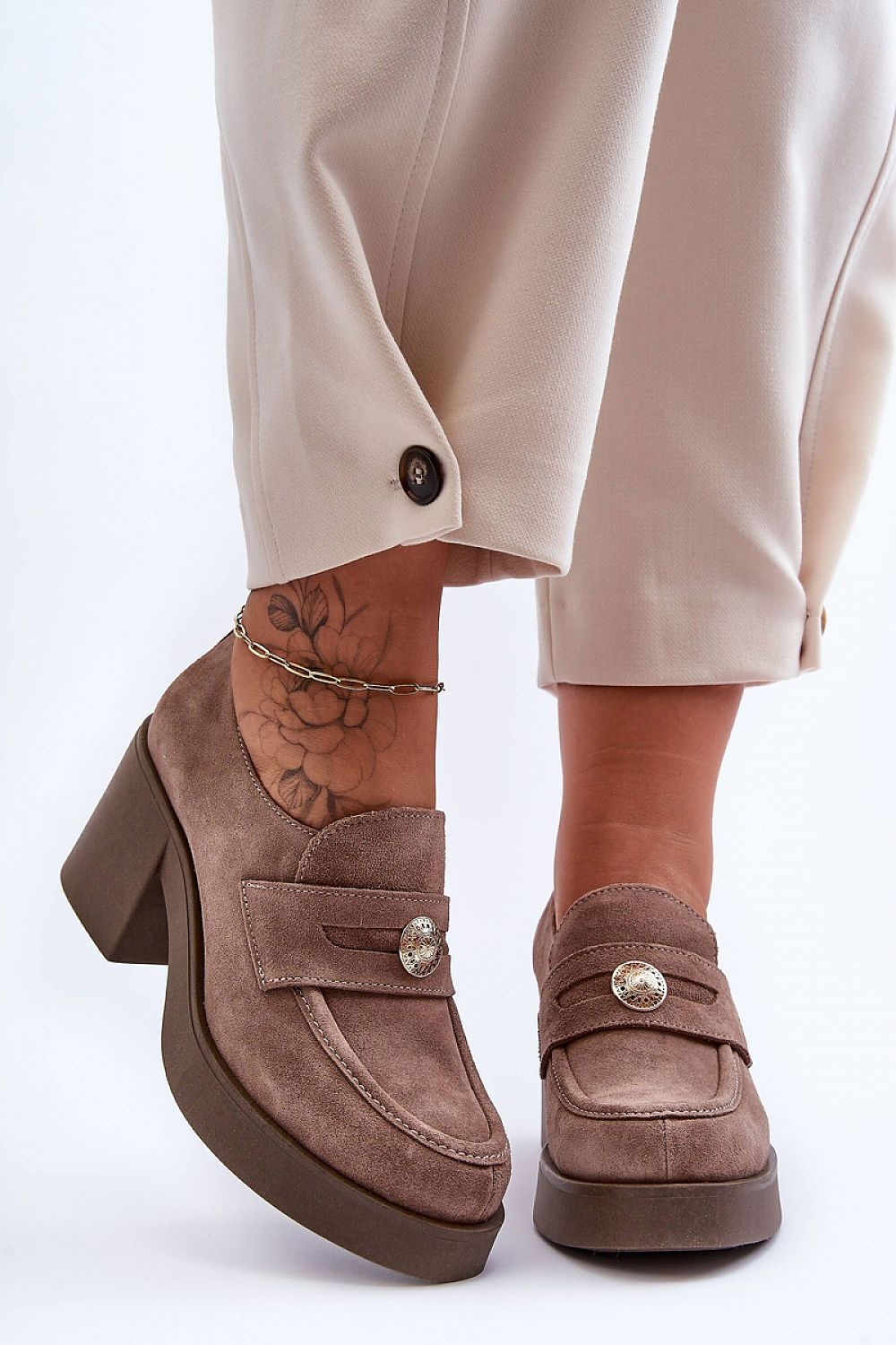 Schuhe mit Absatz Model 183948 Step in style