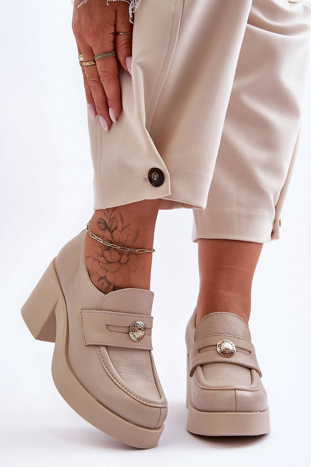 Schuhe mit Absatz Model 183949 Step in style