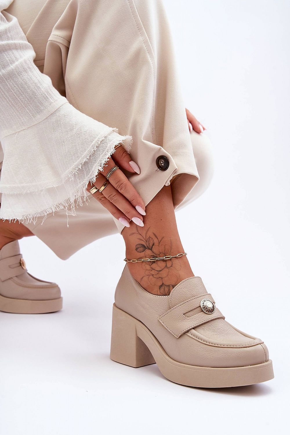 Schuhe mit Absatz Model 183949 Step in style