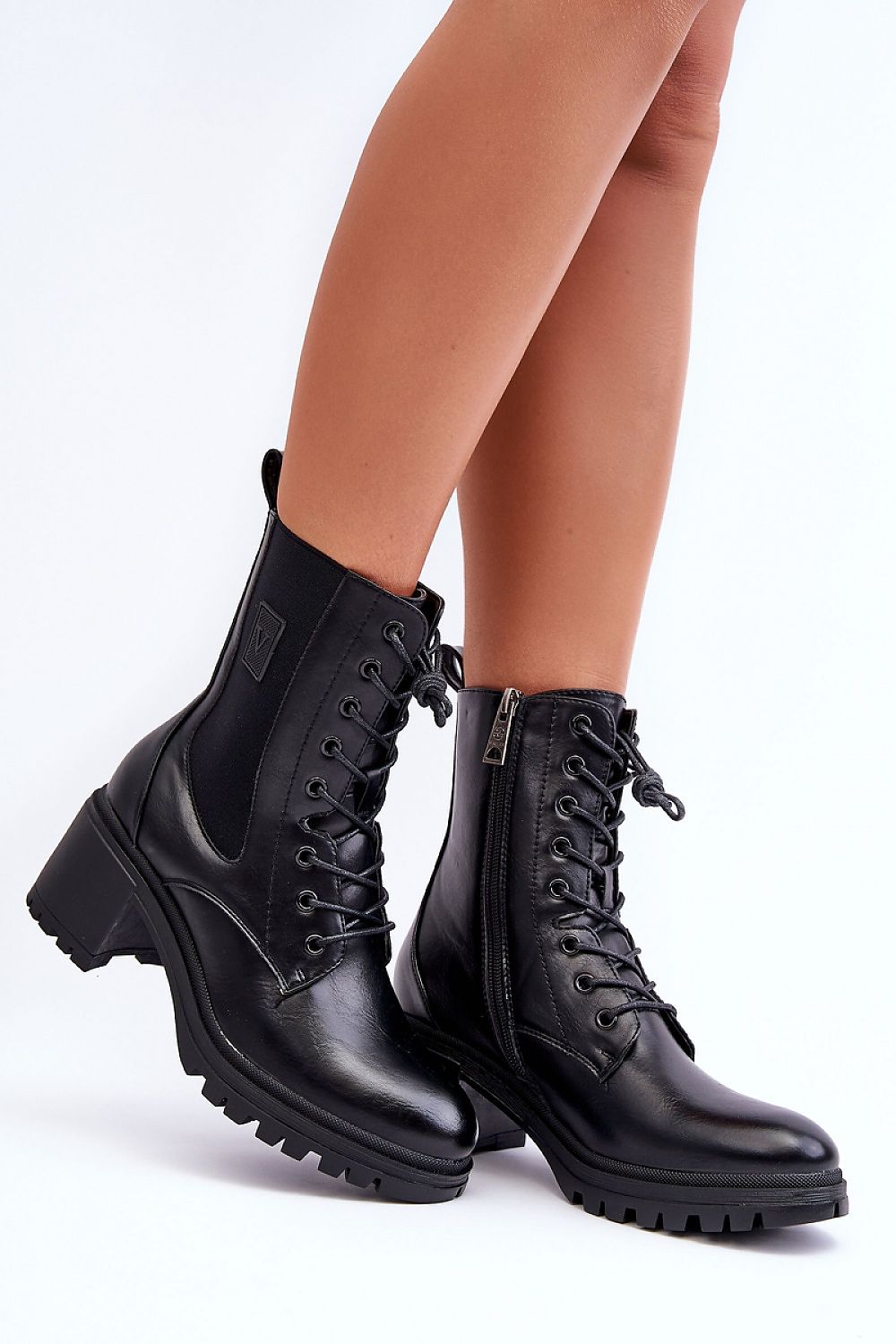 Stiefeletten mit Absatz Model 183952 Step in style