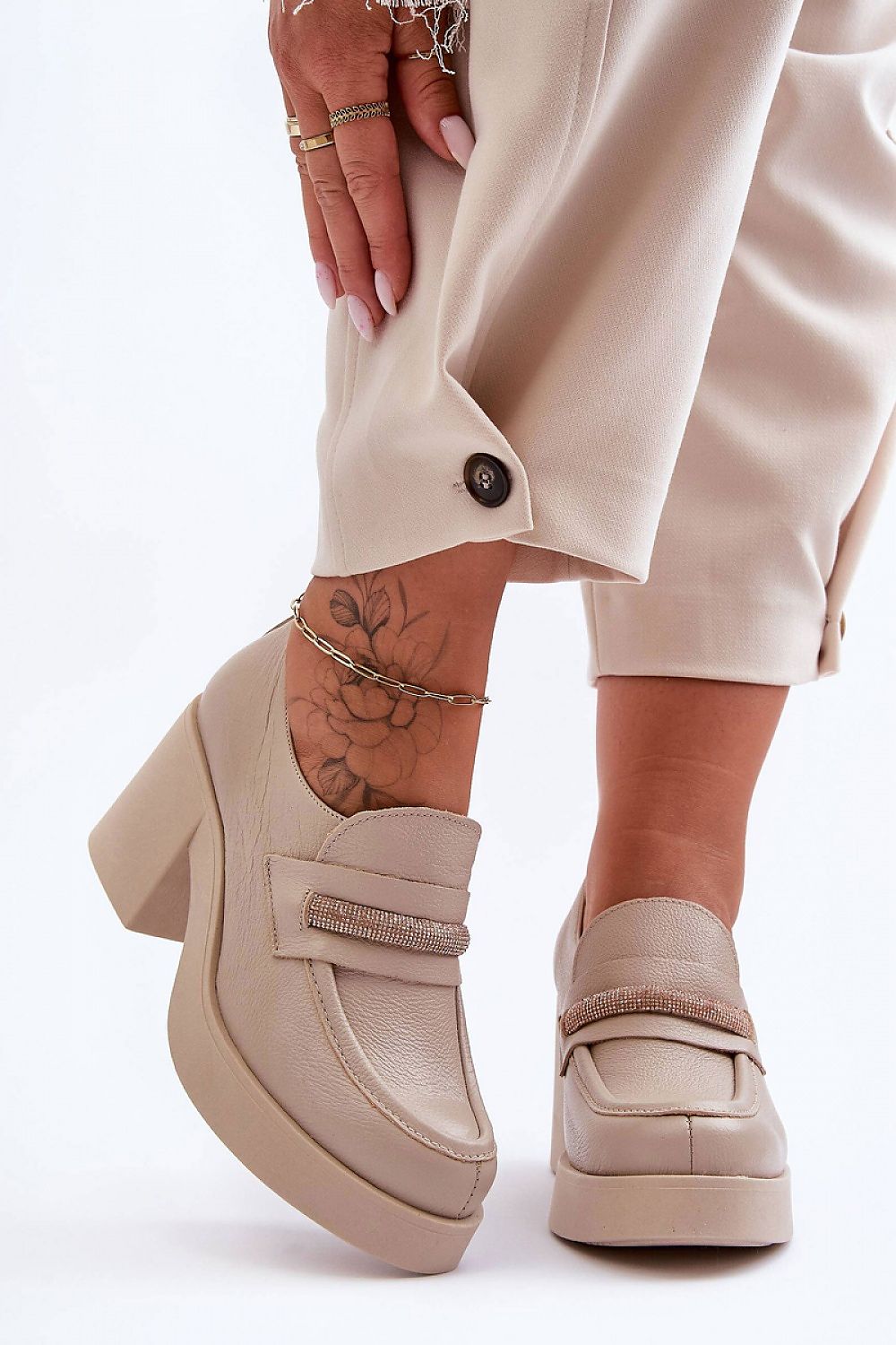Schuhe mit Absatz Model 183964 Step in style
