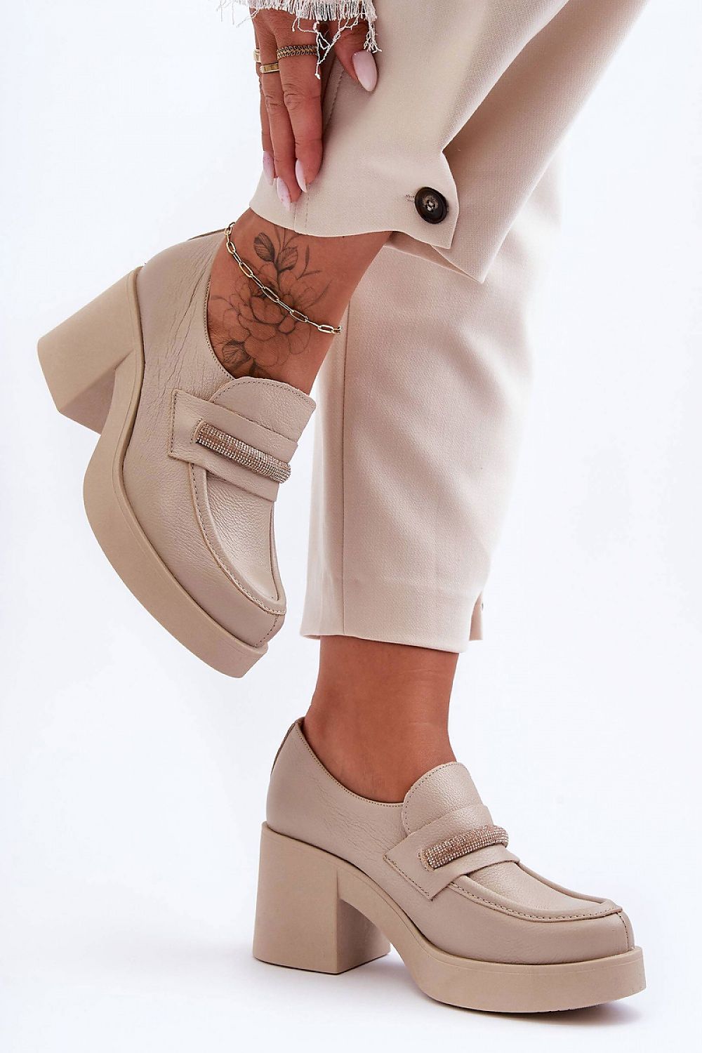 Schuhe mit Absatz Model 183964 Step in style
