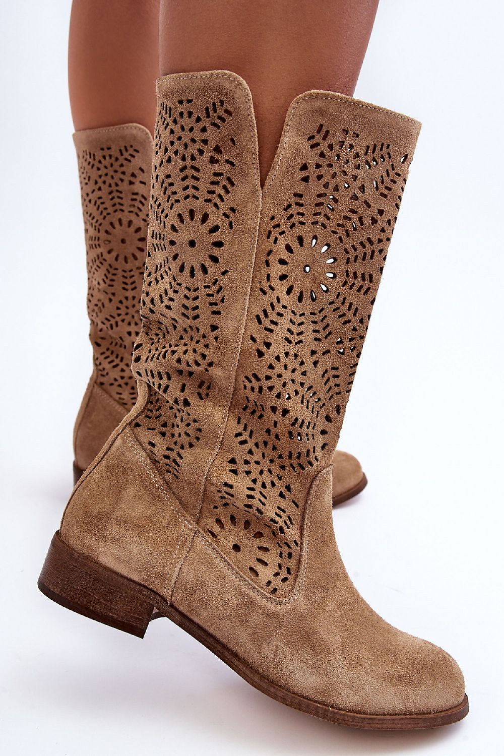 Durchbrochen Stiefel Model 184036 Step in style