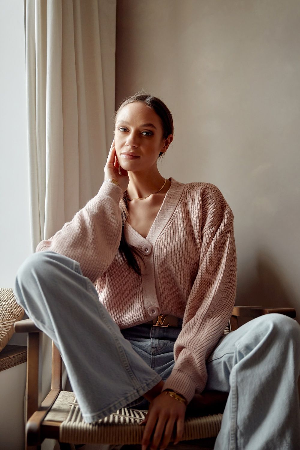 Cardigan Model 184072 Fasardi