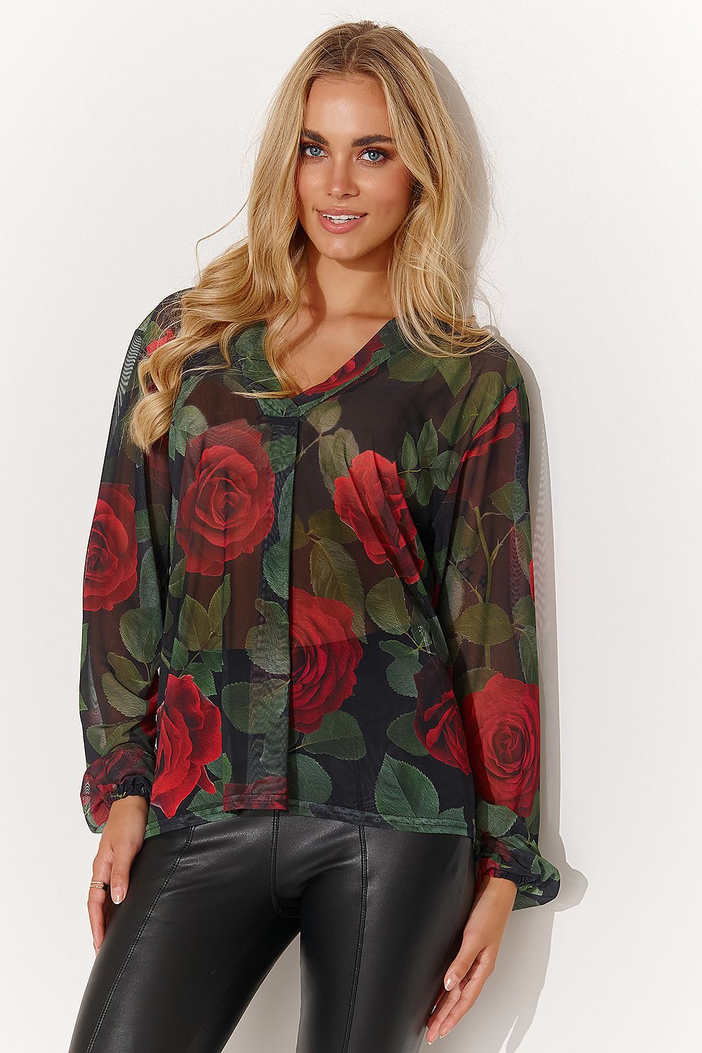 Bluse Model 184379 Makadamia