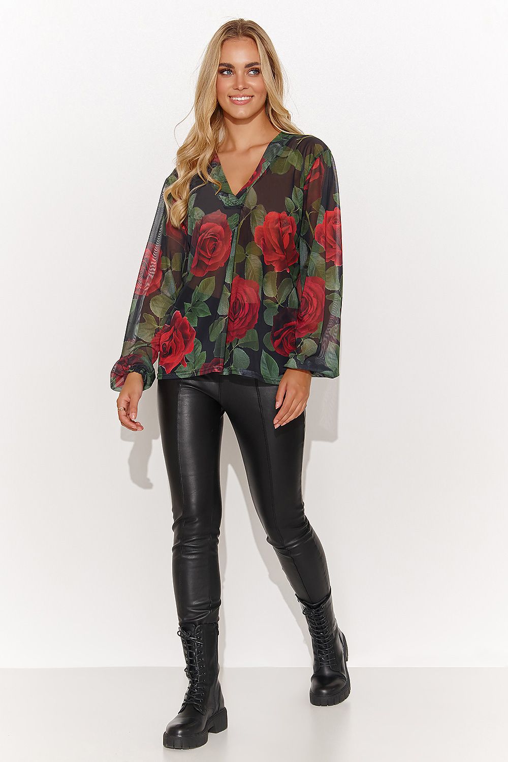 Bluse Model 184379 Makadamia