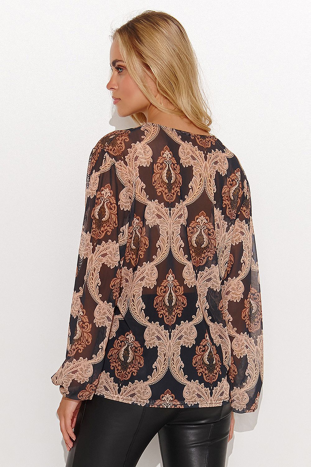 Bluse Model 184380 Makadamia