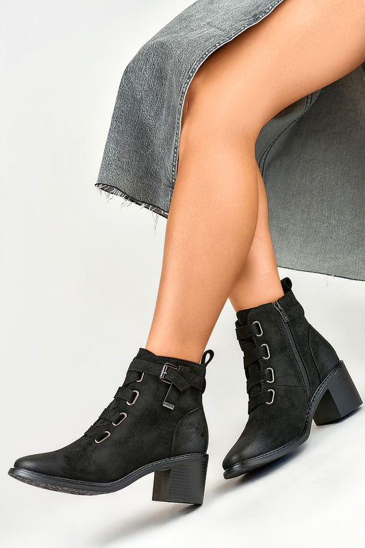 Stiefeletten mit Absatz Model 184627 PRIMO