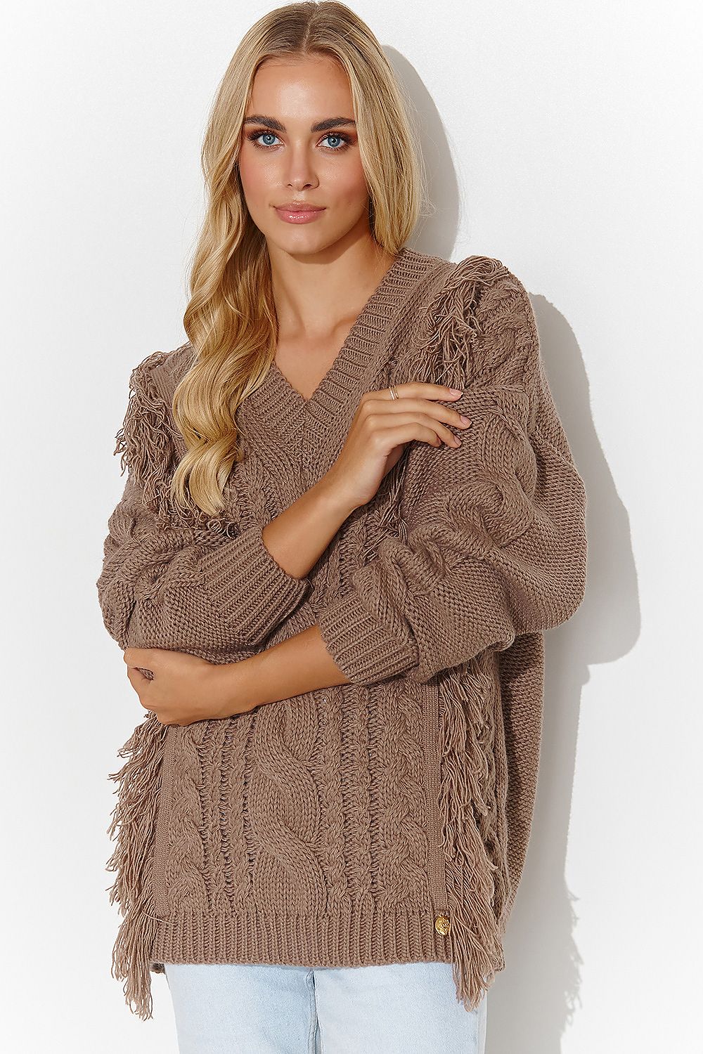 Pullover Model 184793 Makadamia