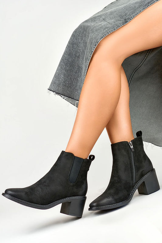 Stiefeletten mit Absatz Model 184857 PRIMO