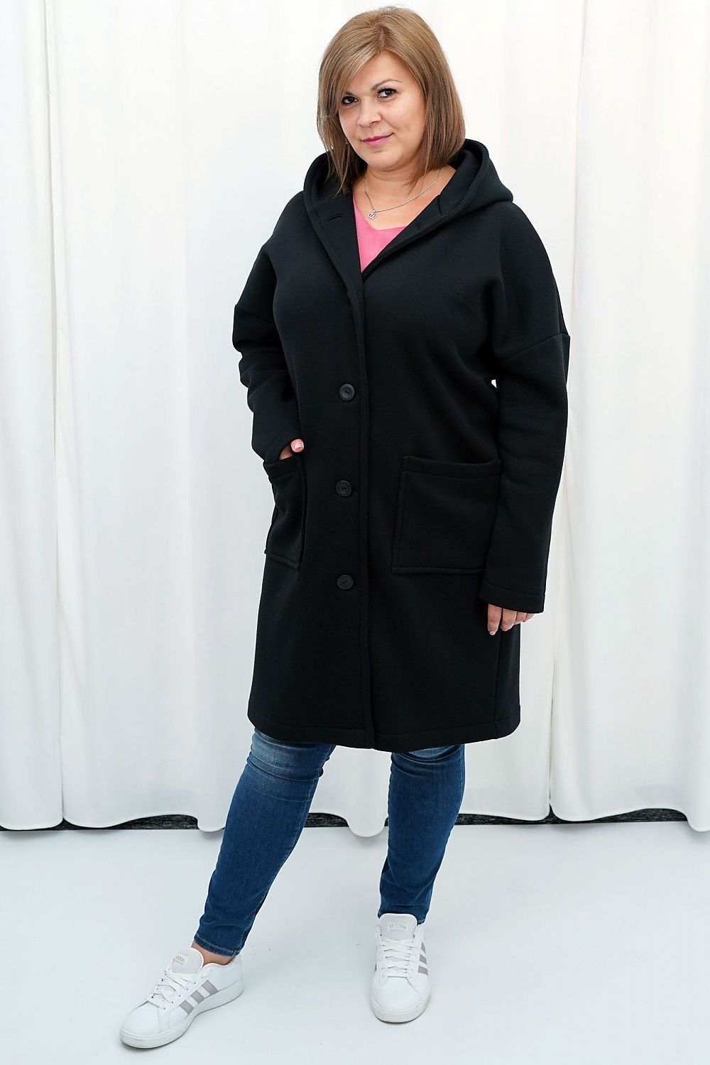 Mantel plus size Model 184904 Karko