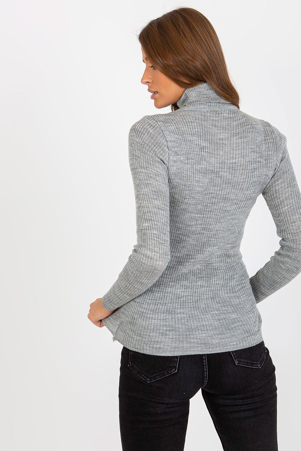 Rollkragenpullover Model 184945 Factory Price