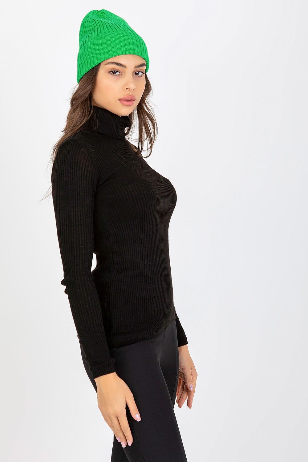Rollkragenpullover Model 184947 Factory Price