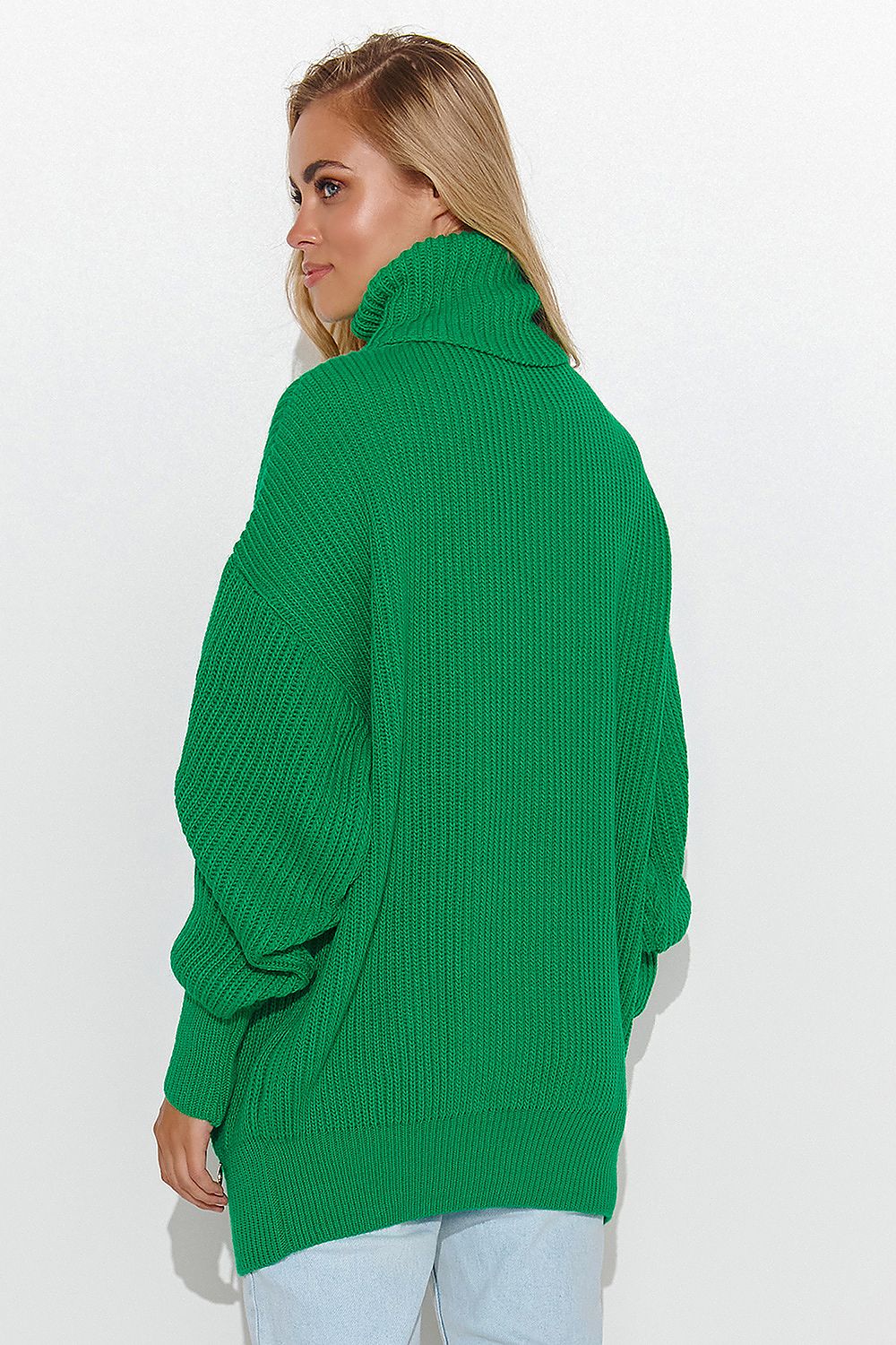 Rollkragenpullover Model 185211 Makadamia