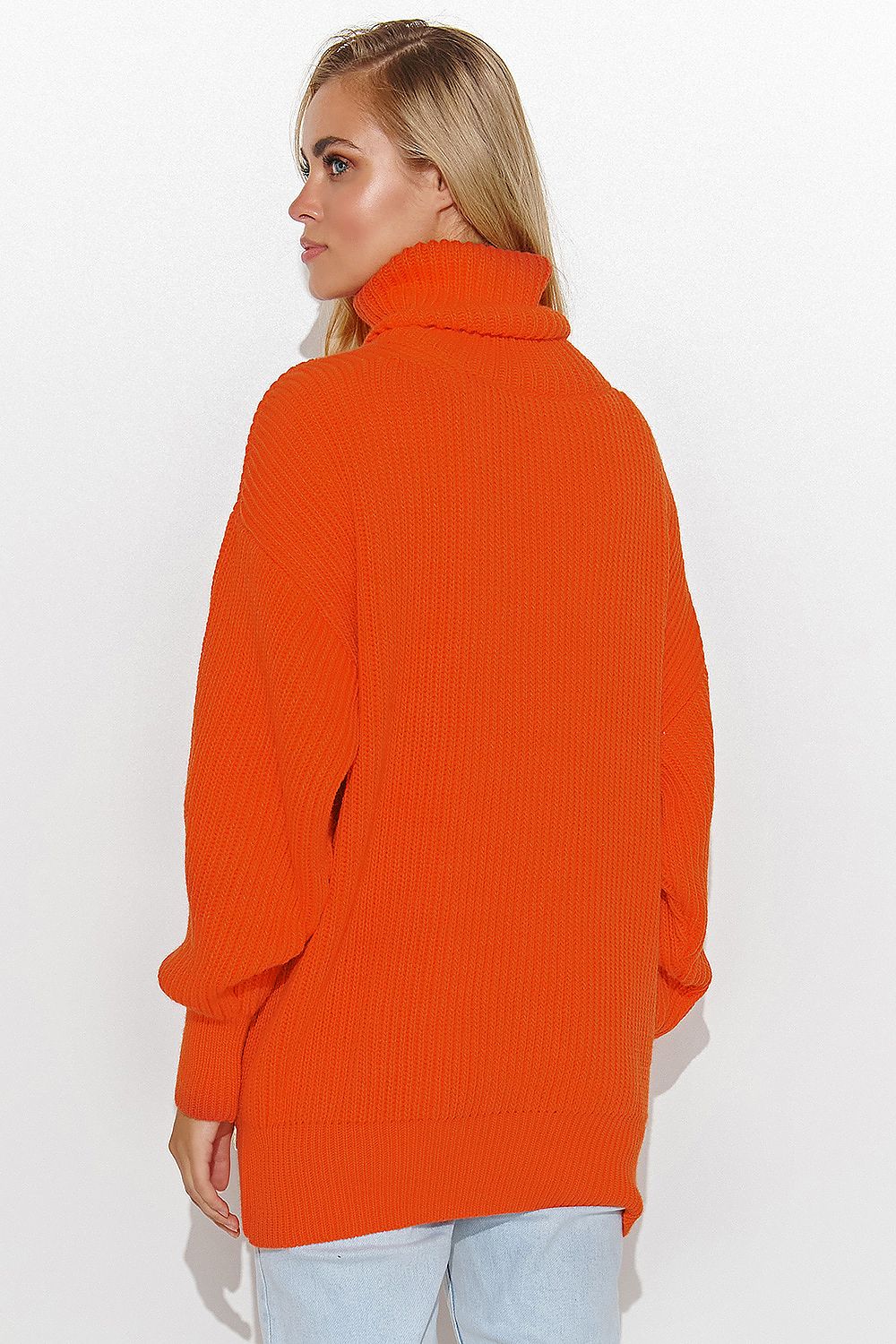 Rollkragenpullover Model 185213 Makadamia