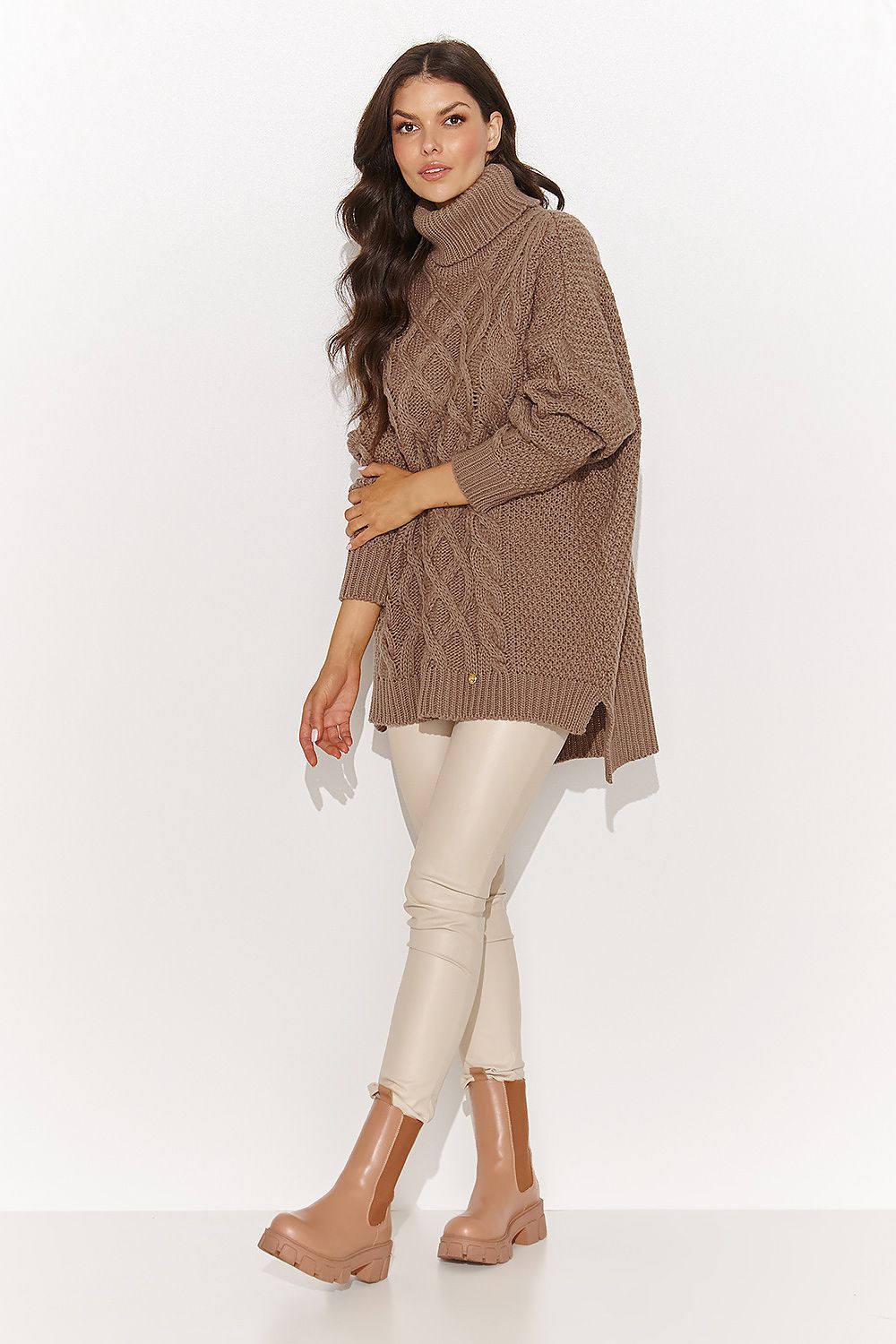 Rollkragenpullover Model 185286 Numinou