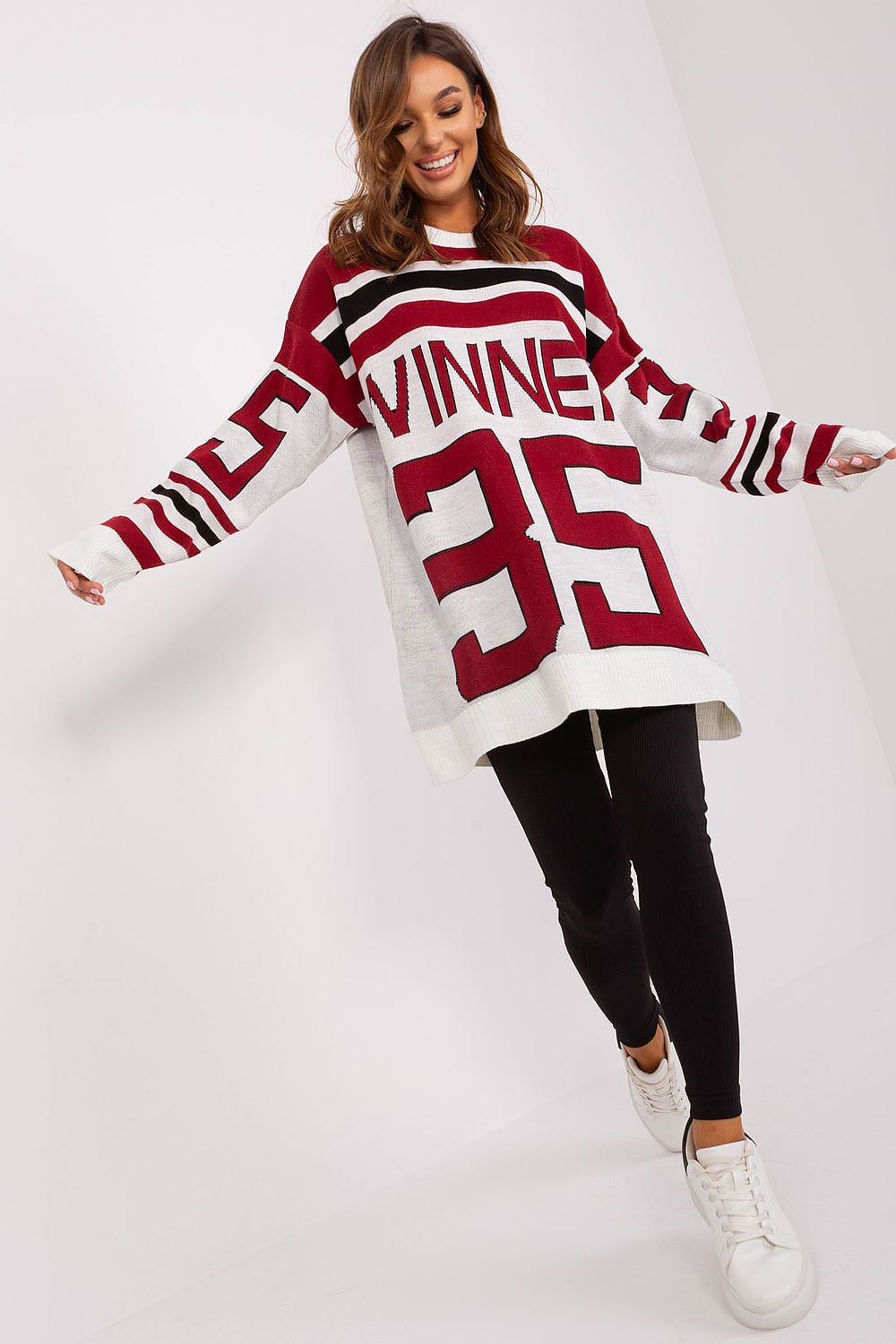 Langpullover Model 185411 Badu