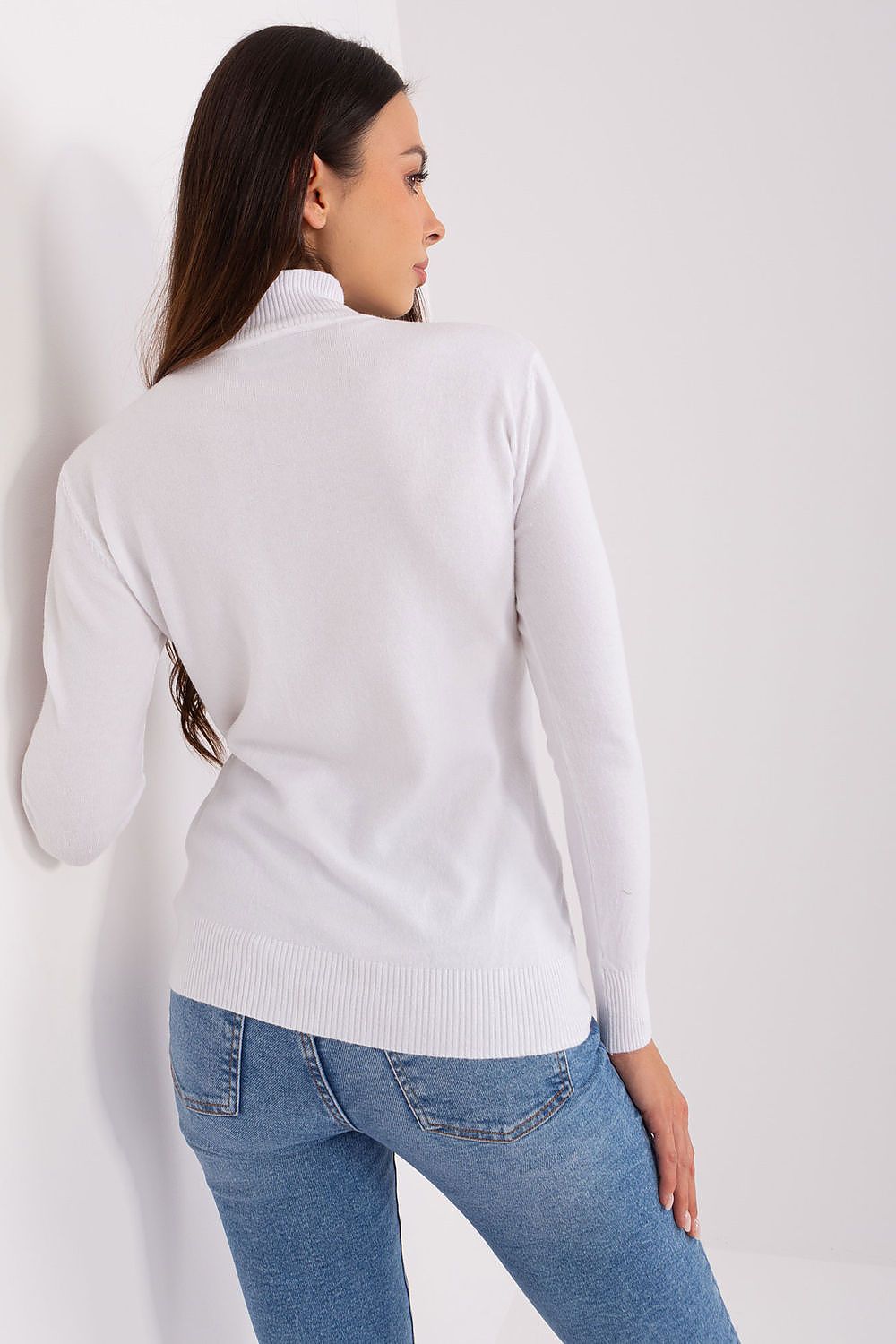 Rollkragenpullover Model 185540 Factory Price